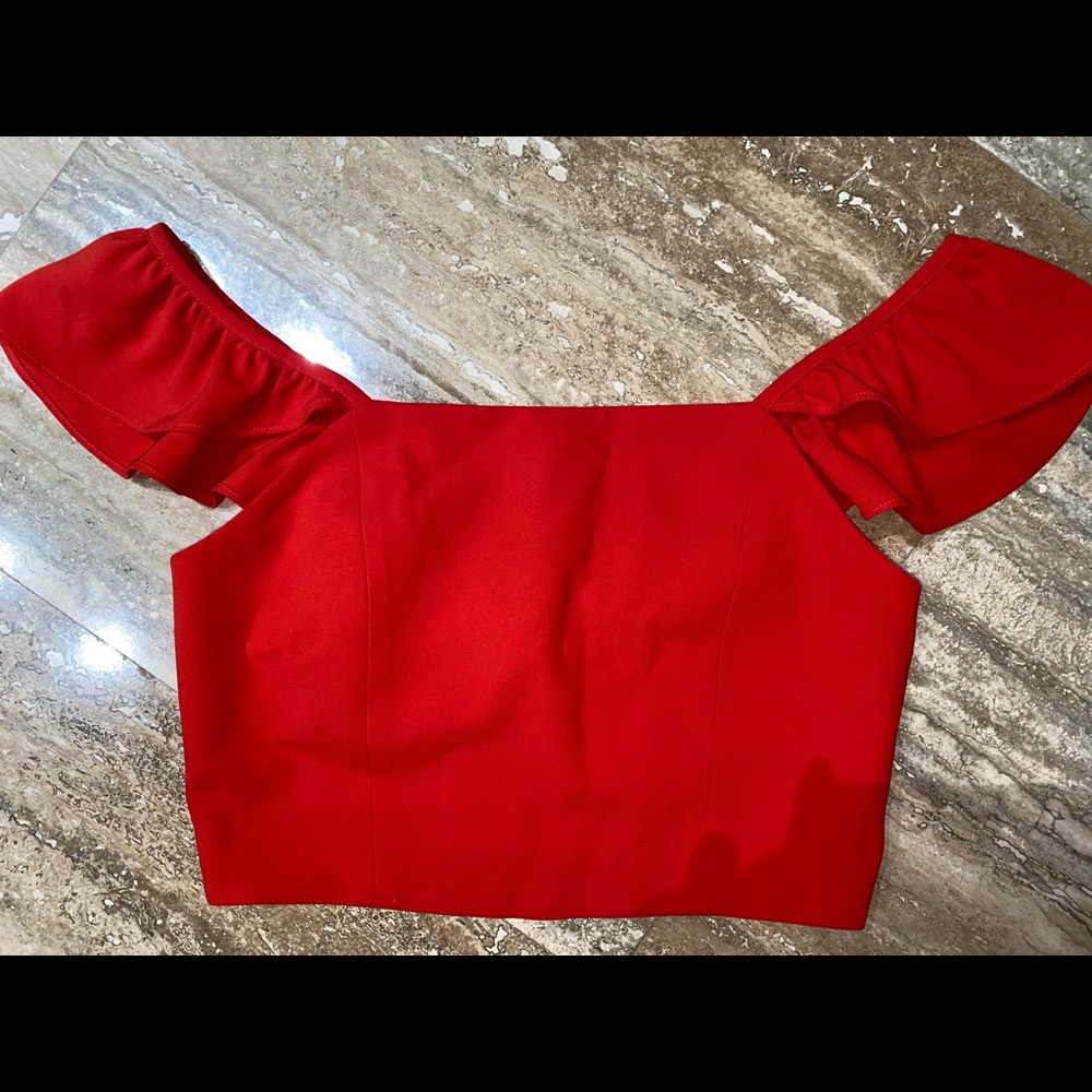 Red Top Alice+Olivia